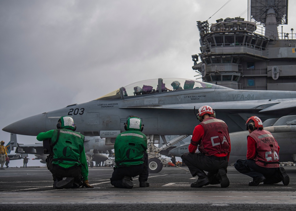 Nimitz Conducts Flight Ops