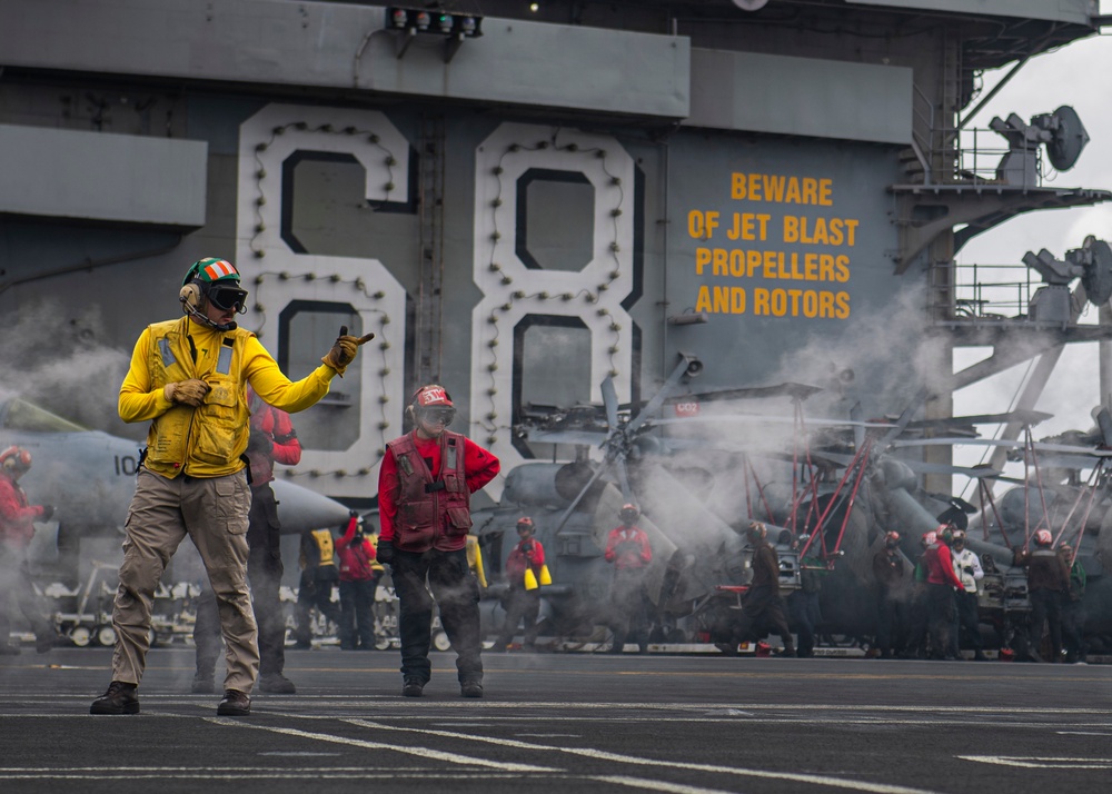 Nimitz Conducts Flight Ops