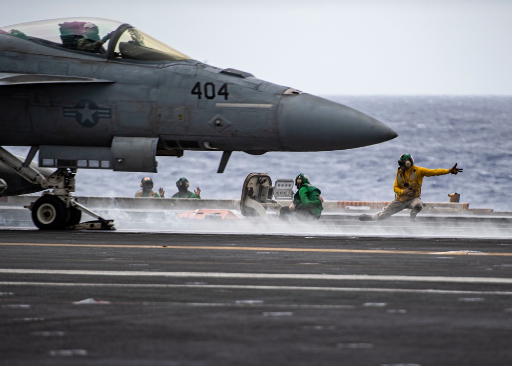 Nimitz Conducts Flight Operations