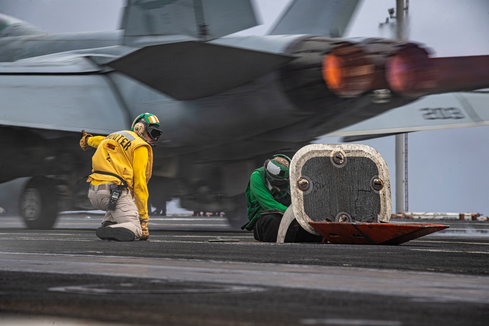 Nimitz Conducts Flight Operations