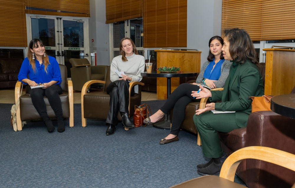 CSAF, spouse visit RAF Mildenhall, discuss Air Force future, taking care of Airmen and families