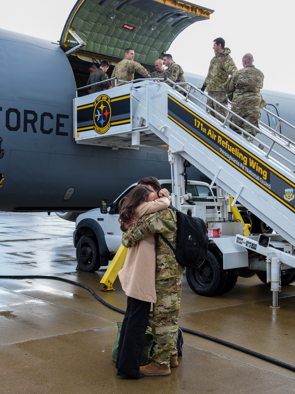 Pennsylvania Air National Guardsmen Reunite with Family After Deployment