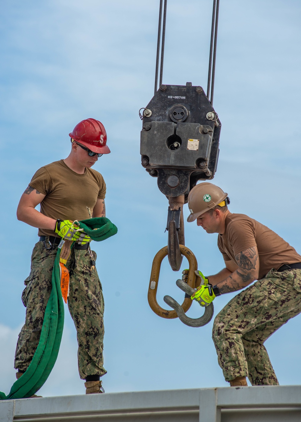 NMCB 11 Conducts Crane Operations