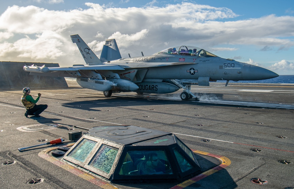Nimitz Conducts Flight Operations