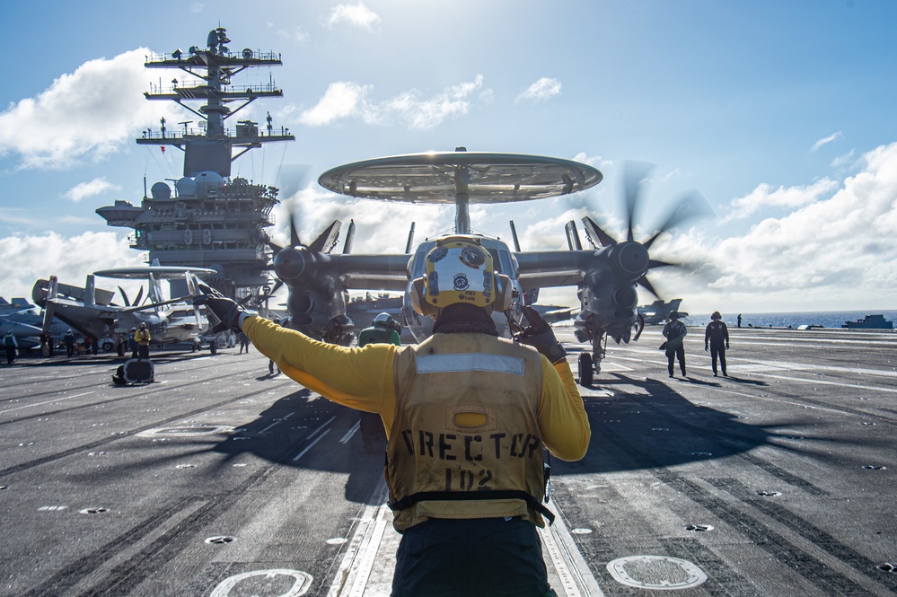 Nimitz Conducts Flight Operations