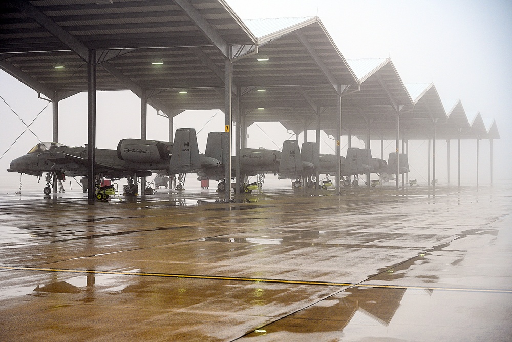Heavy Fog Fills the Skies of Selfridge