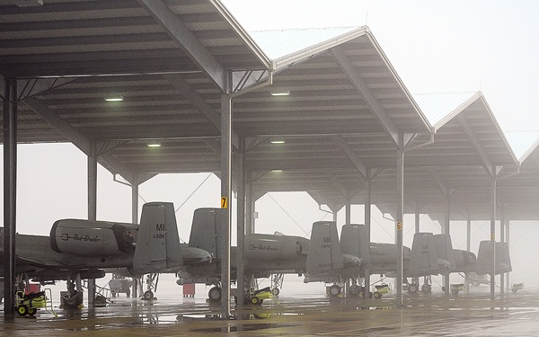 Heavy Fog Fills the Skies of Selfridge