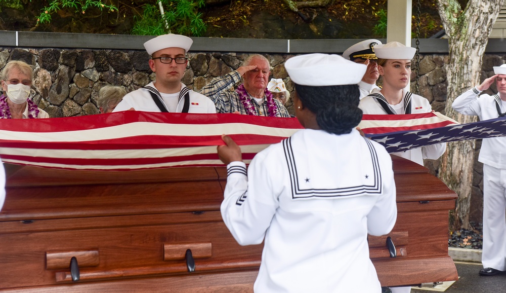 U.S. Navy Seaman 1st Class Maurice Spangler Interment Ceremony