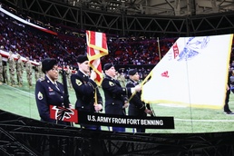 WHINSEC &amp; Fort Gordon's 15th Signal Present National Colors