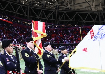 WHINSEC &amp; Fort Gordon's 15th Signal Present National Colors
