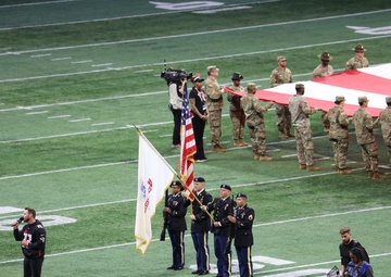 WHINSEC &amp; Fort Gordon's 15th Signal Present National Colors