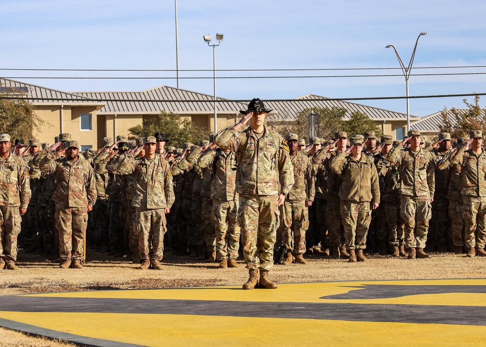 1st CAV Welcomes Troops from 3rd Armored Brigade Combat Team “GREYWOLF” Back to Fort Hood, TX