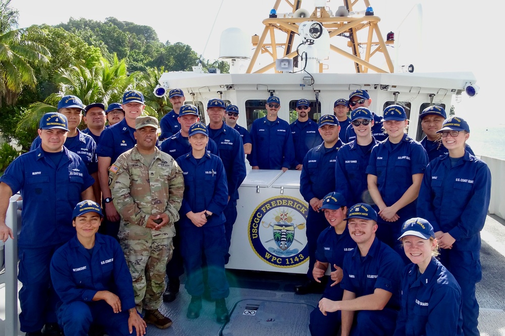 USCGC Frederick Hatch (WPC 1143) crew conducts expeditionary patrol in Oceania