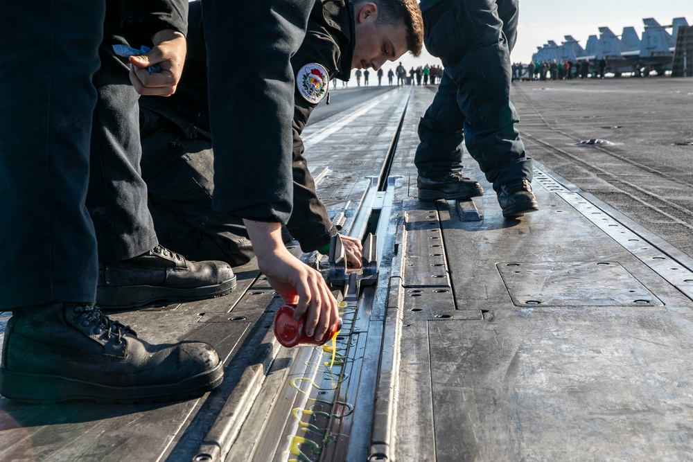 Daily Operations Aboard USS George H.W. Bush (CVN 77)