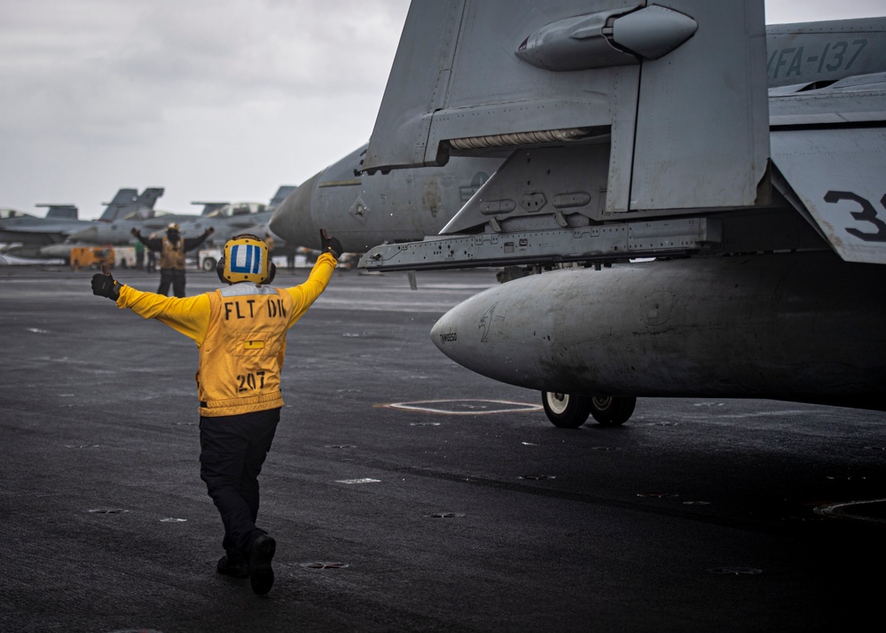 Nimitz Conducts Flight Operations