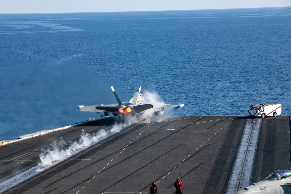 Daily Operations Aboard USS George H.W. Bush (CVN 77)