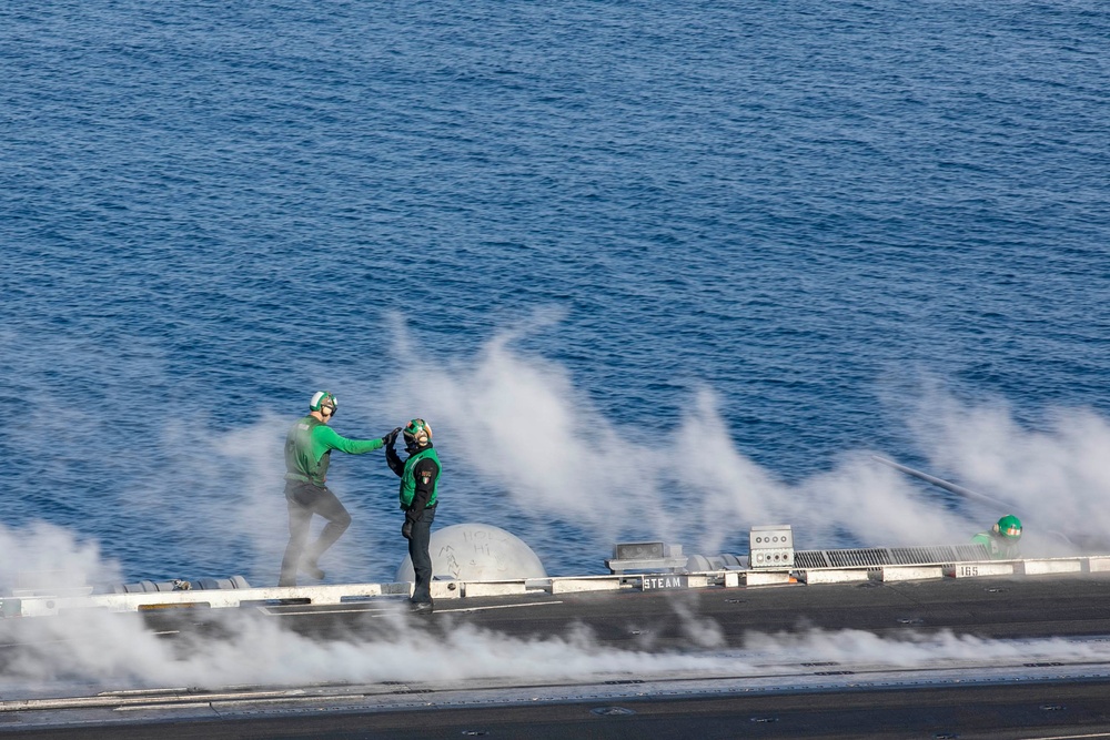 Daily Operations Aboard USS George H.W. Bush (CVN 77)