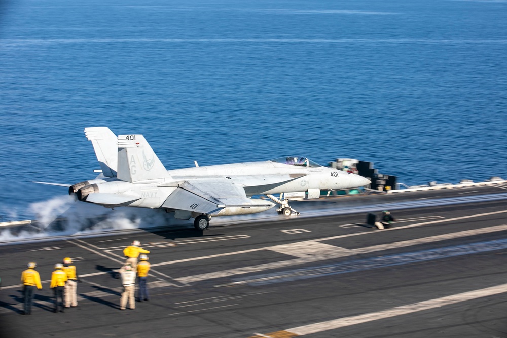 Daily Operations Aboard USS George H.W. Bush (CVN 77)