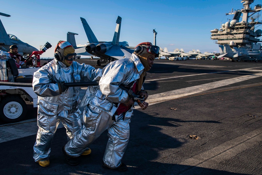 Daily Operations Aboard USS George H.W. Bush (CVN 77)