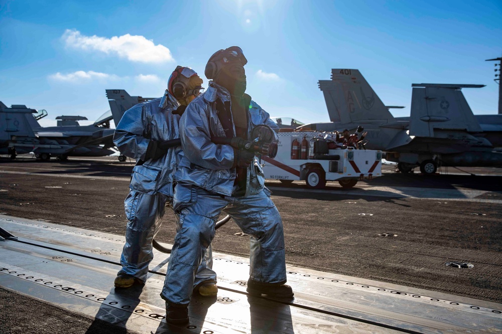 Daily Operations Aboard USS George H.W. Bush (CVN 77)