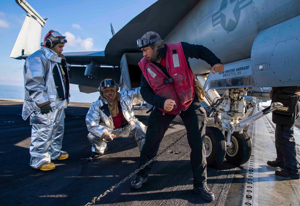 Daily Operations Aboard USS George H.W. Bush (CVN 77)