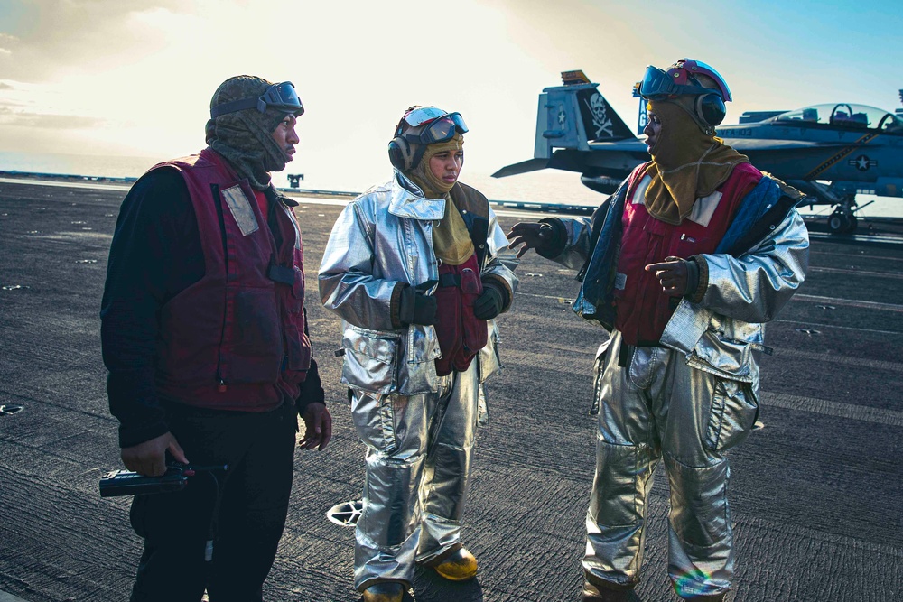 Daily Operations Aboard USS George H.W. Bush (CVN 77)