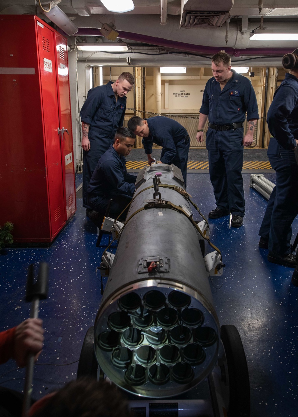 Daily Operations Aboard USS George H.W. Bush (CVN 77)