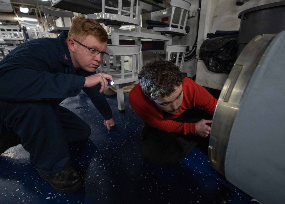 Daily Operations Aboard USS George H.W. Bush (CVN 77)