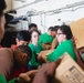 Sailors Participate In A Working Party