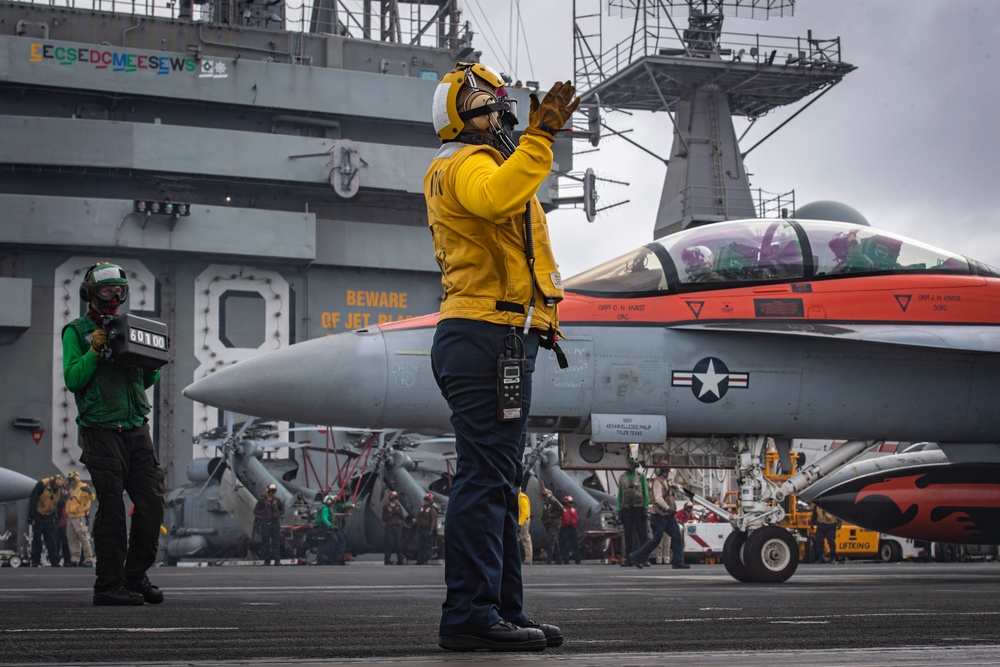 Nimitz Conducts Flight Operations