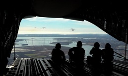 JB Charleston launches 24 C-17s, demonstrating warfighting capabilities during mission generation exercise