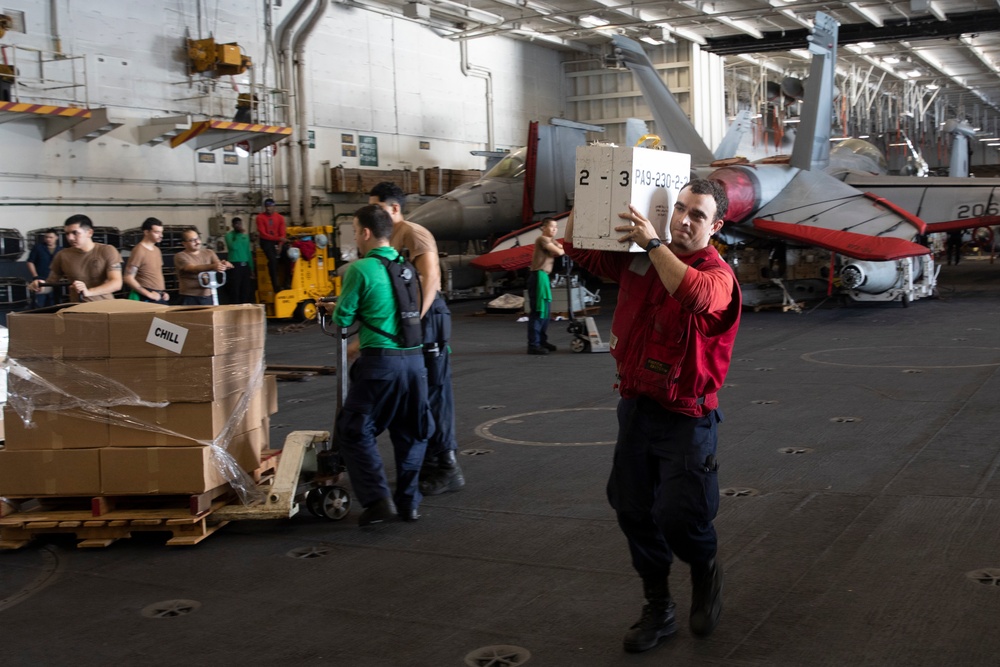 Sailor Prepares Tools