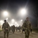 Soldiers assigned to U.S. Army Southern European Task Force, Africa (SETAF-AF), participate in a 5k ruck march during the Lions Legacy