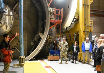 Air Force technical leaders get up-close look at AEDC operations