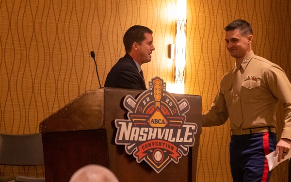 Marines Attend 2023 American Baseball Coaching Association Convention