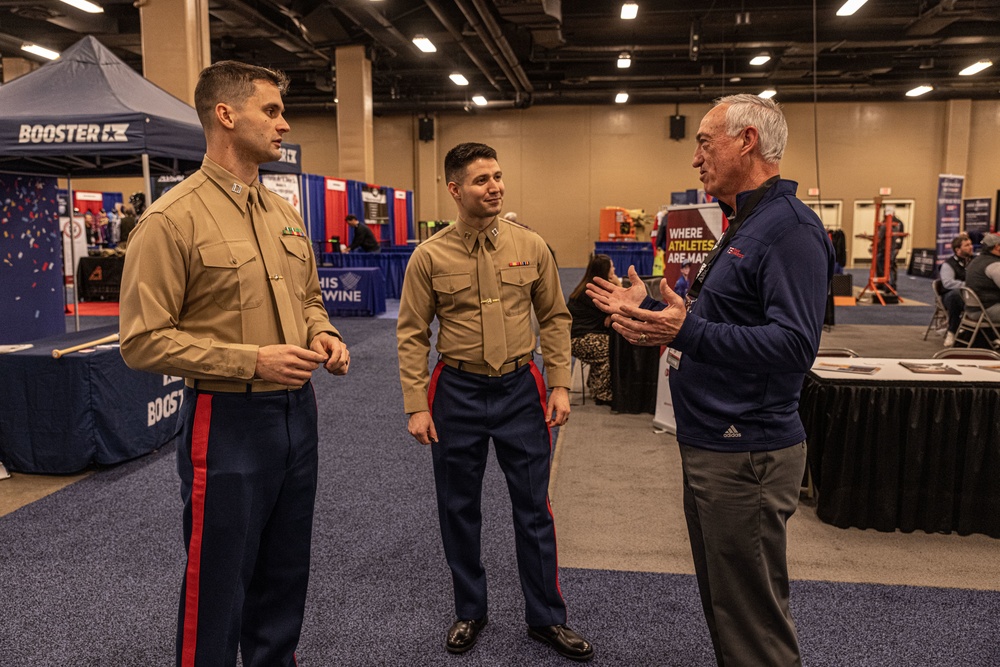 Marines Attend 2023 American Baseball Coaching Association Convention