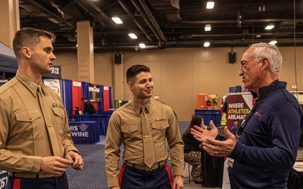 Marines Attend 2023 American Baseball Coaching Association Convention