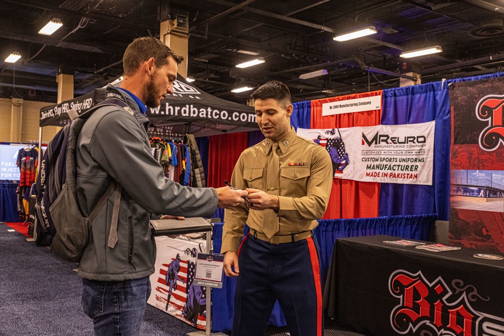 Marines Attend 2023 American Baseball Coaching Association Convention