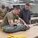 528th Special Troops Battalion and HHC Command Team learn how to pack chutes