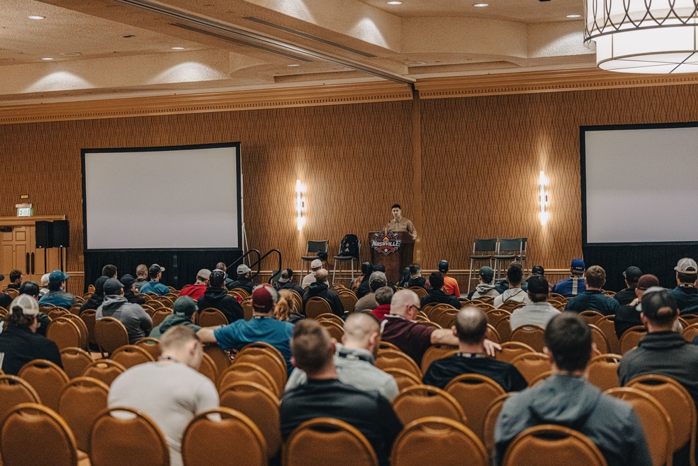 Marines Attend 2023 American Baseball Coaching Association Convention