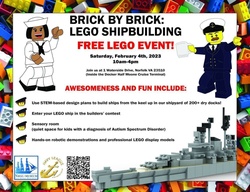 Naval Museum to host FREE Annual Brick by Brick: LEGO Shipbuilding Event