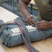 528th Special Troops Battalion and HHC Command Team learn how to pack chutes