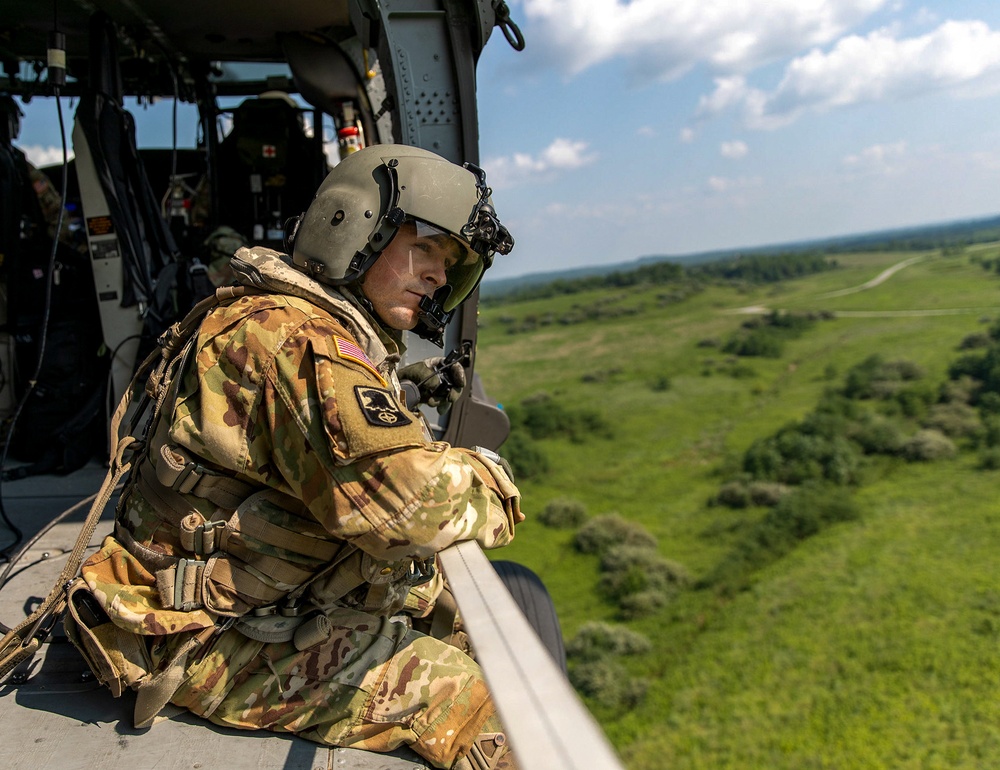 Kentucky National Guard Conducts Aerial Firefighting Training