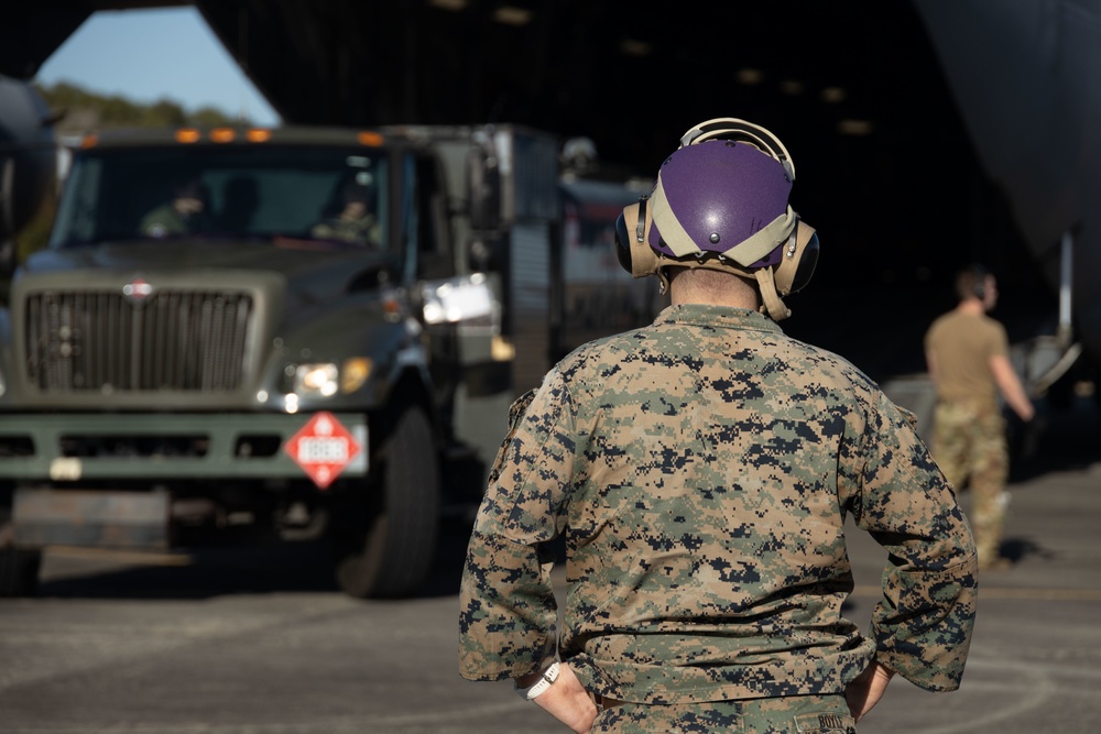 Hot Defuel and Refuel at MCAS Beaufort