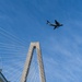 The C-17 Globemaster III soars across the Lowcountry