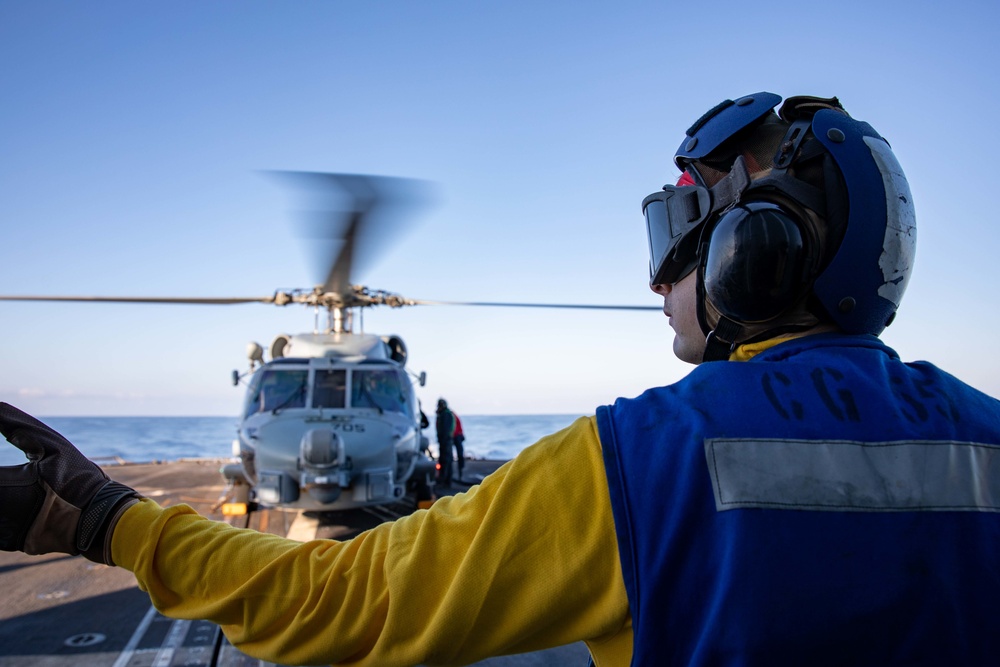 USS Leyte Gulf (CG 55) Daily Operations