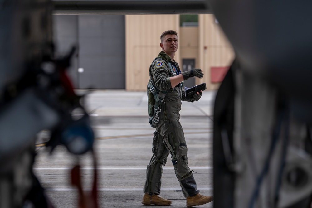 Pilots conduct CBRN flight training