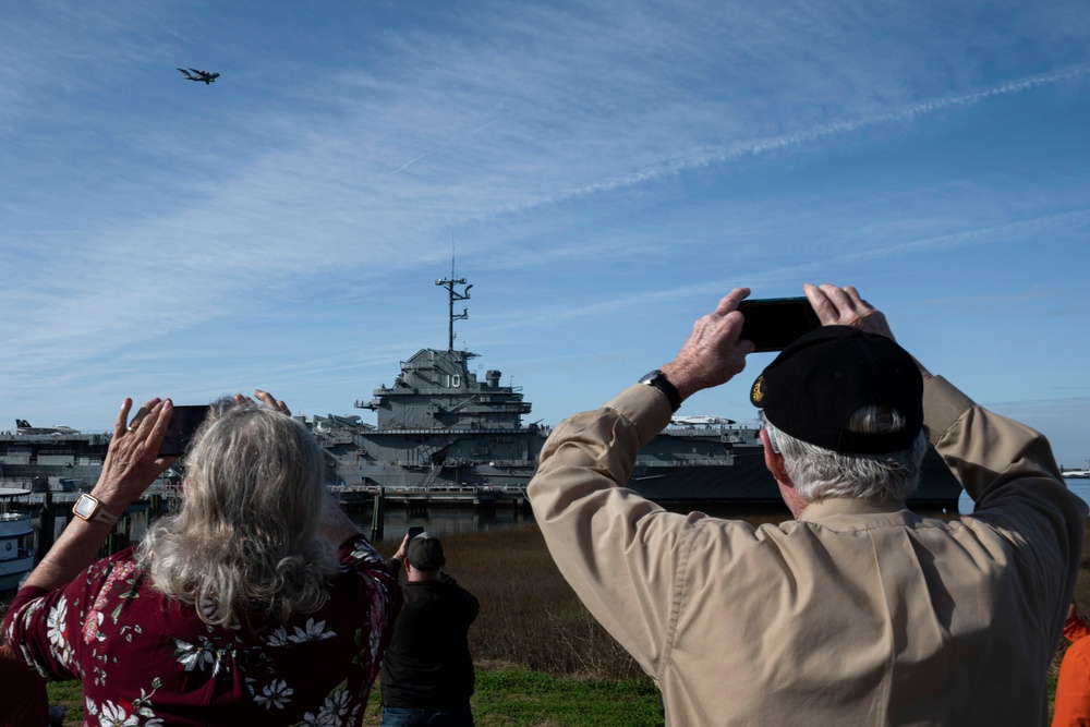 The C-17 Globemaster III soars across the Lowcountry