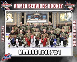 Massachusetts National Guard Redleg Hockey Team wins Armed Services Hockey Tournament in Vegas