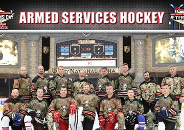 Massachusetts National Guard Redleg Hockey Team wins Armed Services Hockey Tournament in Vegas